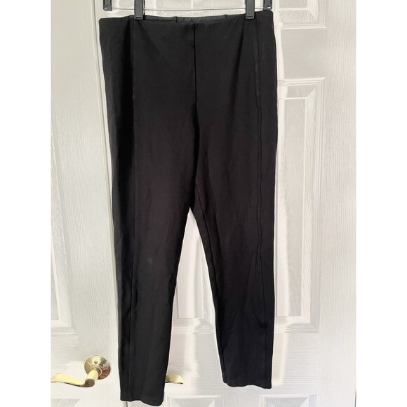 Donna Karan Pants - Donna Karan Black Stretch Leggings Women Medium